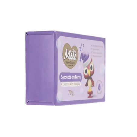 Sabonete mili love&care lavanda suave 70gr 360-12