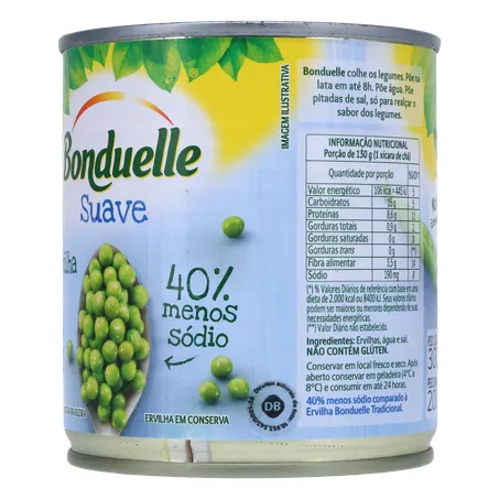 Ervilhas Bonduelle Suave 200g 360-23
