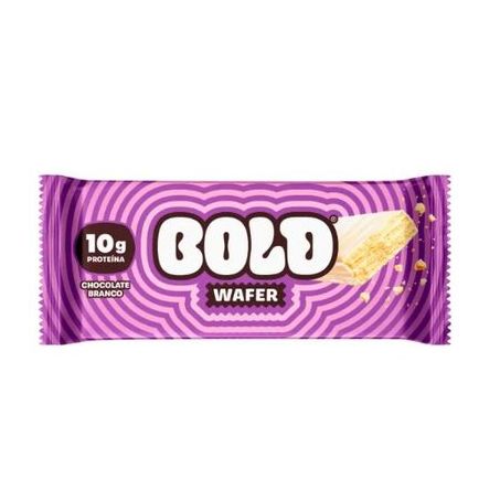 WAFER BOLD 10G DE PROTEINA CHOCOLATE BRANCO STICK 40G