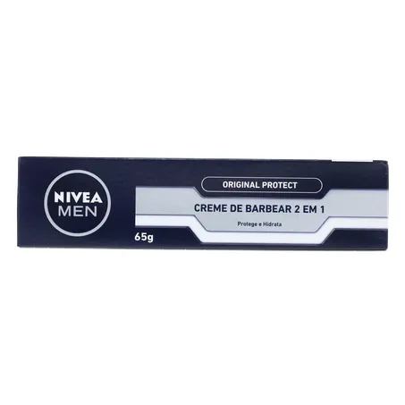 Creme barbear nivea org.protect 65g