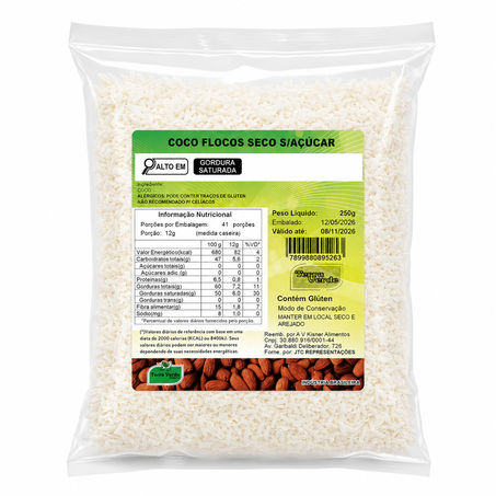 COCO EM FLOCOS 250G