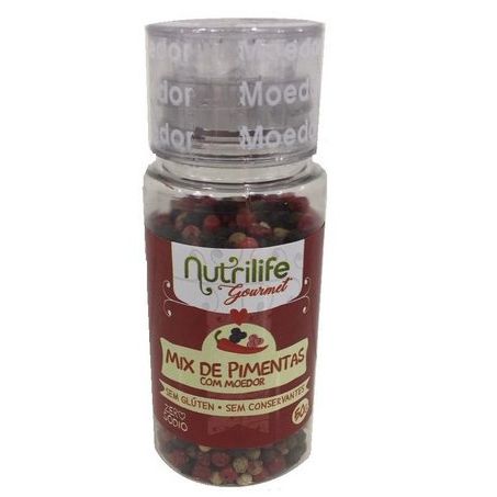 MIX PIMENTAS NUTRILIFE 50G MOEDOR