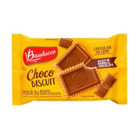 CHOCOBISCUIT AO LEITE DISPLAY BAUD. 36G