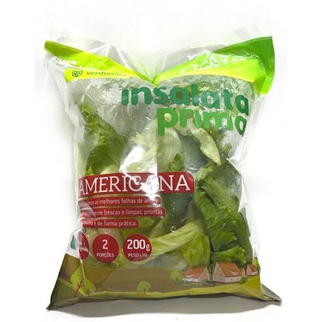 Feira alface americana verdureira 150g