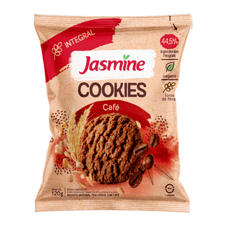 COOKIES JASMINE INTEGRAL CAFÉ 120G