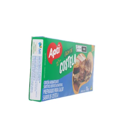 CALDO DE COSTELA EM CUBO APTI CAIXA 114G 360-29