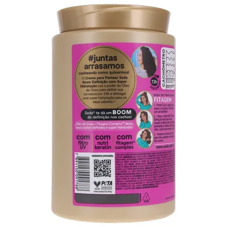 CREME DE PENTEAR SEDA BOOM DEFINIÇÃO 1KG 360-17
