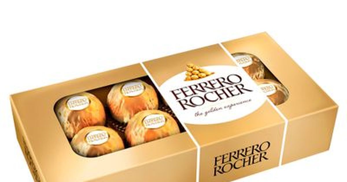 FERRERO ROCHER C/8UN 100G
