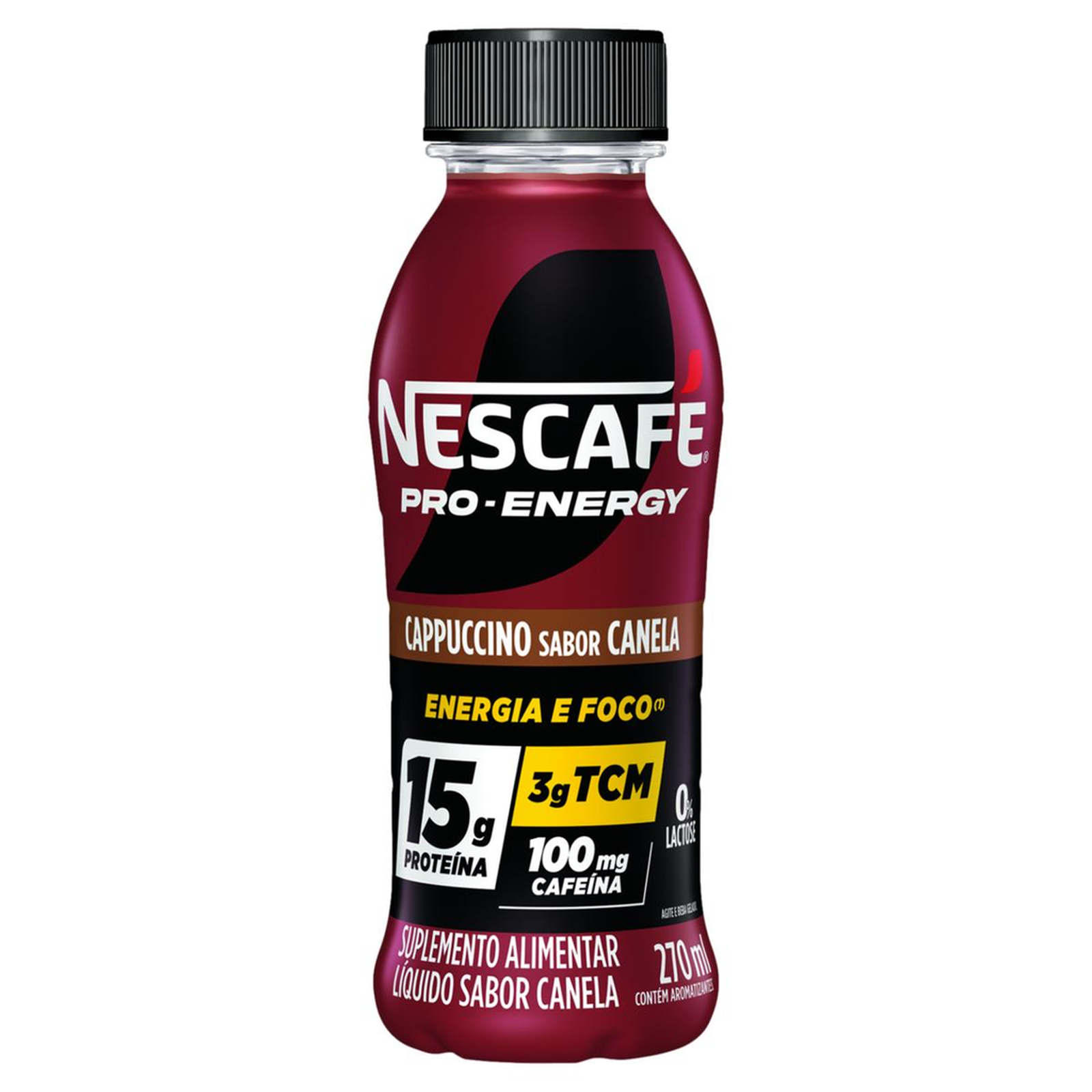 ラテ Bebida Láctea Pro-energy Nescafé 270ml - 15g de Proteína - Zero