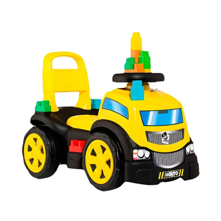 BRINQ.TRUCK RIDE BABY LAND AMARELA