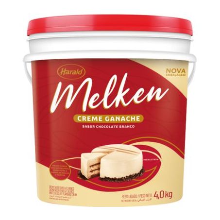 GANACHE CHOC.BCO MELKEN 4KG