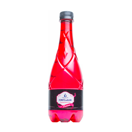 ÁGUA MINERAL C/GÁS FONTE DA ILHA PET 300ML