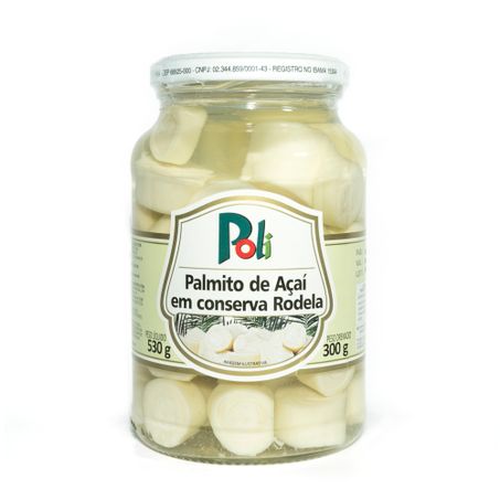 Palmitos Poli Rodela 300g Açai
