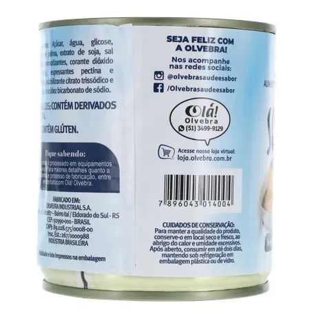 Alimento À Base de Soja Soymilke Sabor Leite Condensado Sem Lactose Lata 330gr 360-25
