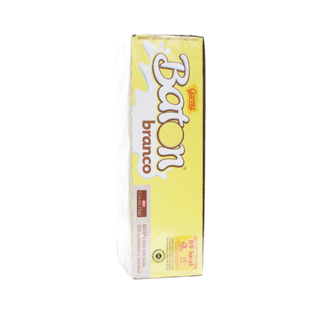 Chocolate Baton Garoto Branco Caixa com 30un - 480gr 360-43