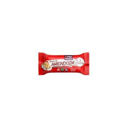 Barra q-vita pasta de amendoim leite em pó e chocolate branco 40g
