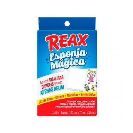 Esponja Mágica Multiúso Reax Para Manchas Difíceis
