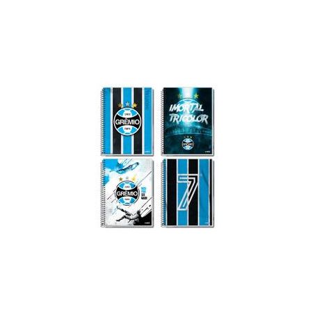 Caderno credeal espiral gremio 1 mat 96 fls