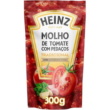 MOLHO P HEINZ TOMATE PC 300G TRADICIONAL