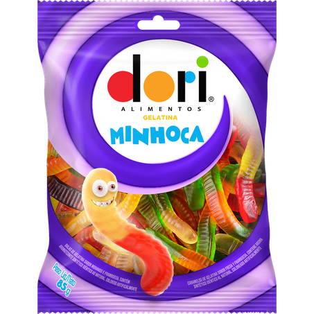 Goma dori gelatina minhoca 60g