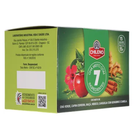 Cha chileno misto 7 ingredientes 15g 360-13