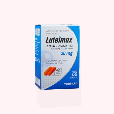 LUTEIMAX LUTEINA + ZEAXANTINA 60 CAPSULAS