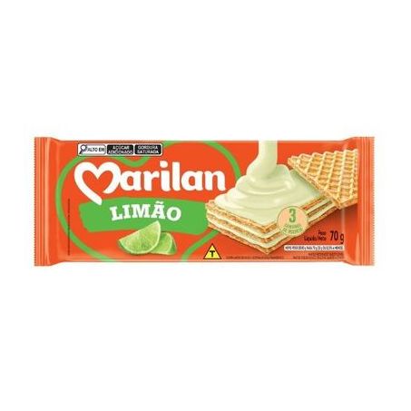 BISC.WAFER MARILAN 70G LIMAO CX 40.0