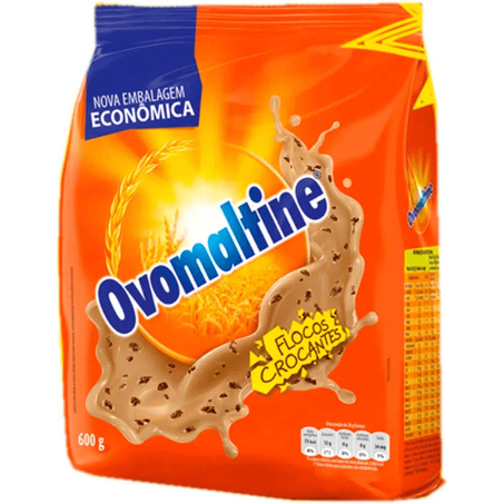 Achocolatado em Pó Ovomaltine Flocos Crocrantes Pacote 600G