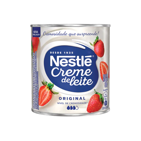 Creme de leite uht leve nestlé lata