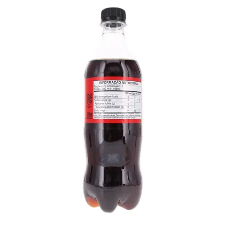 Refrigerante Coca Cola Sem Açúcar Pet 600ml 
  360-12