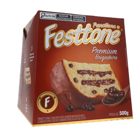 Panettone Festtone Trufado Brigadeiro 500G 360-16
