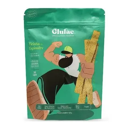 Tirinha Espinafre Glulac 100g