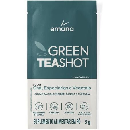 MONODOSE GREEN TEASHOT 5G - EMANA