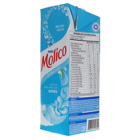 Leite Longa Vida Molico Desnatado Cx 1l 360-23