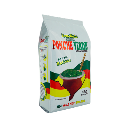 ERVA MATE PONCHE VERDE LAMINADO 1KG