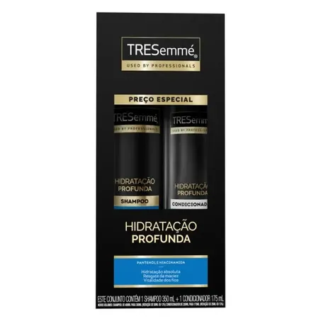 Kit treseme hidrataçãop profunda shampoo350ml e condicionador175ml