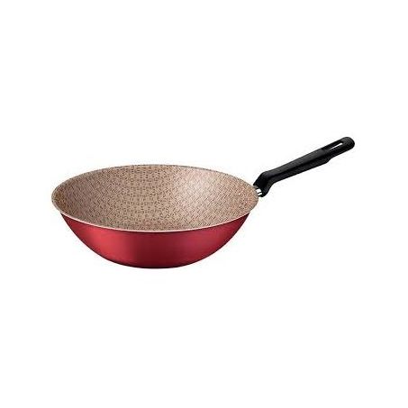 Frigideira Aluminio Tramontina 28 Wok Loreto Vermelho