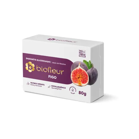 SABONETE BIOFLEUR FIGO VEGANO 80G