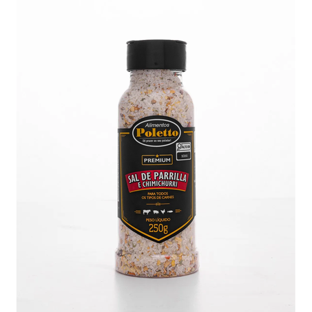 Sal Churrasco Poletto 250g Parrilla Chimichurri