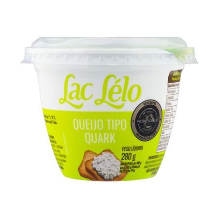 Queijo lac lélo tipo quark tradicional 280g
