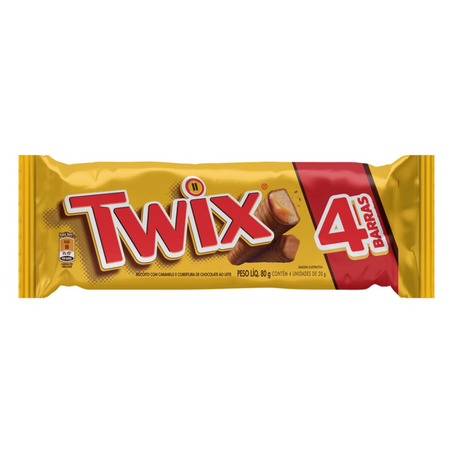 Barra Recheada Twix 80G