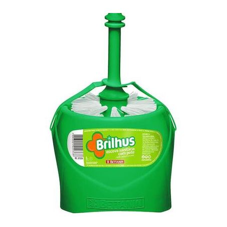 ESCOVA SANITARIA COM SUPORTE BRILHUS