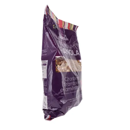 GRANOLA NATURALE CRANBERRY/FRAMBOESA/AMÊNDOAS 800G 360-30