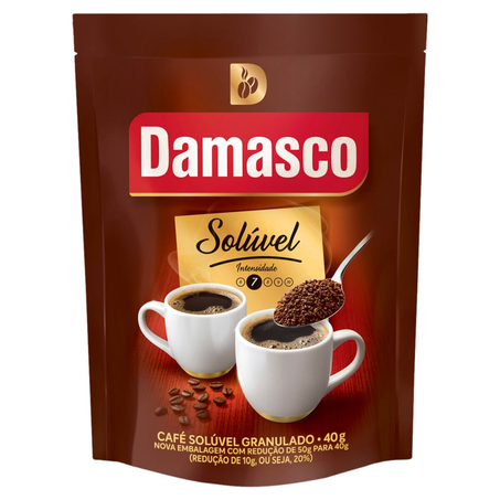 CAFÉ DAMASCO SOLÚVEL SC 40G