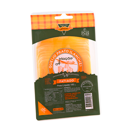 Queijo prato aviacao 150g
