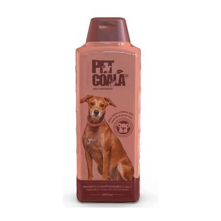 Shampoo e condicionador 5 em 1 pet coala 500ml