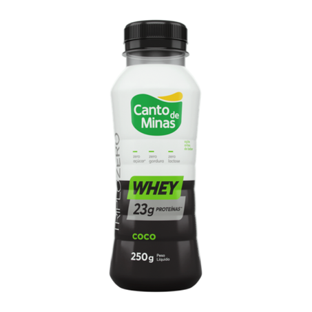 IOG TRIPLO 0 WHEY CANTO MINAS 250G COCO GR