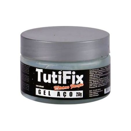 Gel Cabelo Tuti Fix 250g Aço