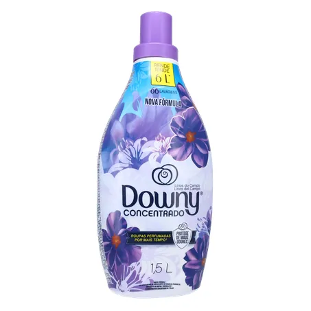 Amaciante de Roupas Concentrado Downy Lírios do Campo Frasco 1.5L 360-35