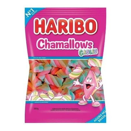 MARSHMALLOW HARIBO 250G CABLES